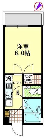 ラフィール汐入の物件間取画像